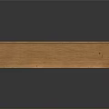 Natural Wooden Bench With Simple Design Armrests And Backrest For Indoor Outdoor Use