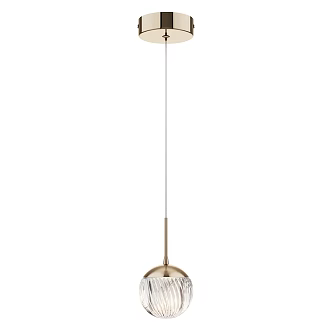 Modern Simple Light Luxury Chandelier Simple Chandelier 3d model
