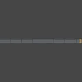 Gray Train With Yellow Stripes Number 03 Armco Logo And Side Windows