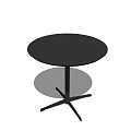 Round Table Negotiation Table Leisure Table 3d model