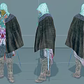 Assassin Game Role Swordsman Assassin 3d model