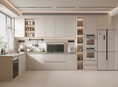 Modern Kitchen 3d model