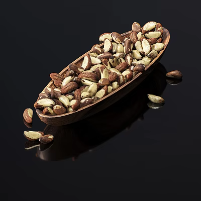 Modern Nut Nut Food 3d model Modern Nut Nut Food 3d model