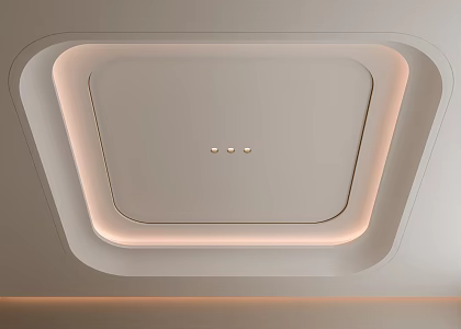 Modern Ceiling Arc Ceiling Minimalist Downlight 3d model