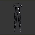Black Tight Fitting Lifestyle Product With Modern Design And Smooth Shiny Texture