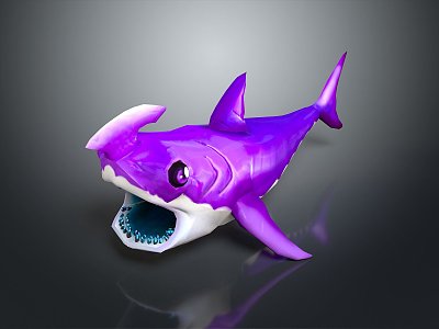 shark great white shark whale shark hammerhead shark tiger head shark man-eating shark blue shark coral red coral white coral 3d model