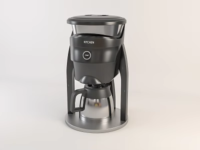 Kenwood Black Household Appliance With Modern Design Sleek Body And Stable Base 3d model