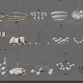 Various Stylish Chandelier Designs With Diverse Shapes And Decorative Elements For Home Interiors