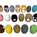 Colorful Stylish Stools With Various Designs And Colors For Home Decor