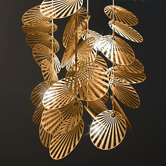 Alien chandelier 3d model