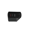 Black Power Adapter Device With USB Port And Charging Interface 3d model