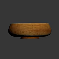 Natural Wooden Dinnerware Set Featuring Handcrafted Bowl for Home Dining Use