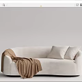 Modern Multiplayer Sofa 3d model
