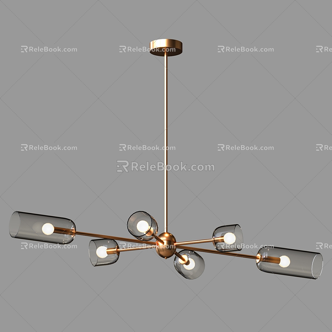 Simple Light Luxury Chandelier model