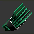 Green Cash Stack With White Binding Band And Dollar Sign For Everyday Use 3d model