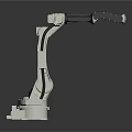 Modern Robot Arm Robot Arm Mechanical Arm Robot Arm Robot Head 3d model
