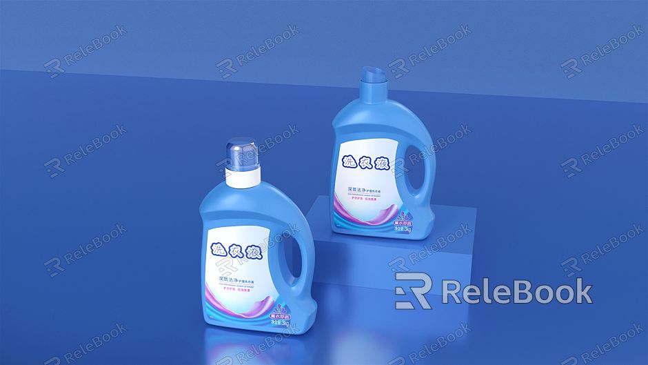 Modern Laundry Liquid Laundry Liquid Bottles model