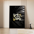 Modern Decorative Painting Light Luxury Hanging Painting 3d model