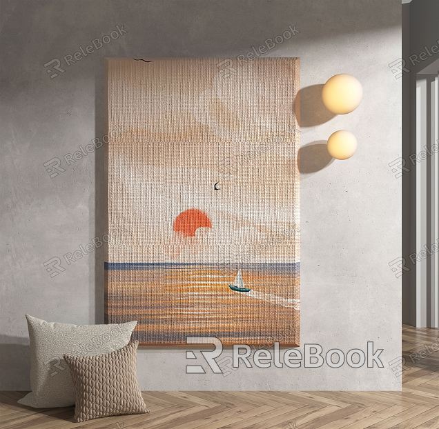 Modern Landscape Painting Landscape Decorative Painting model