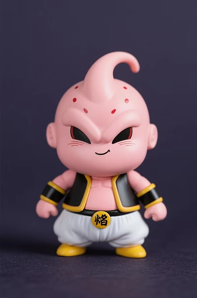 Magic Man Buo Dragon Ball Blind Box Handmade 3d model