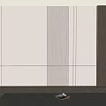 Modern background wall bedside background sofa background 3d model
