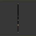 Modern Dagger Sword Japanese Knife 3d model