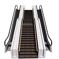 modern elevator escalator 3d model