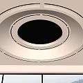 circular ceiling 3d model
