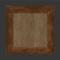 Wooden Storage Box With Metal Corners For Daily Use Home Organization
