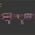 Science Fiction Firearms Next Generation Firearms Science Fiction Game Gun Game Firearms Game Gun Concept Gun Laser Gun 3d model