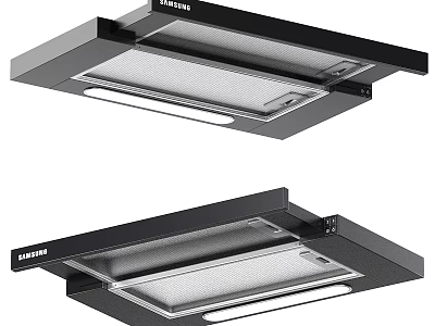 Samsung Kitchen Hoods Modern Design With Built in Lighting For Kitchen Appliance 3d model