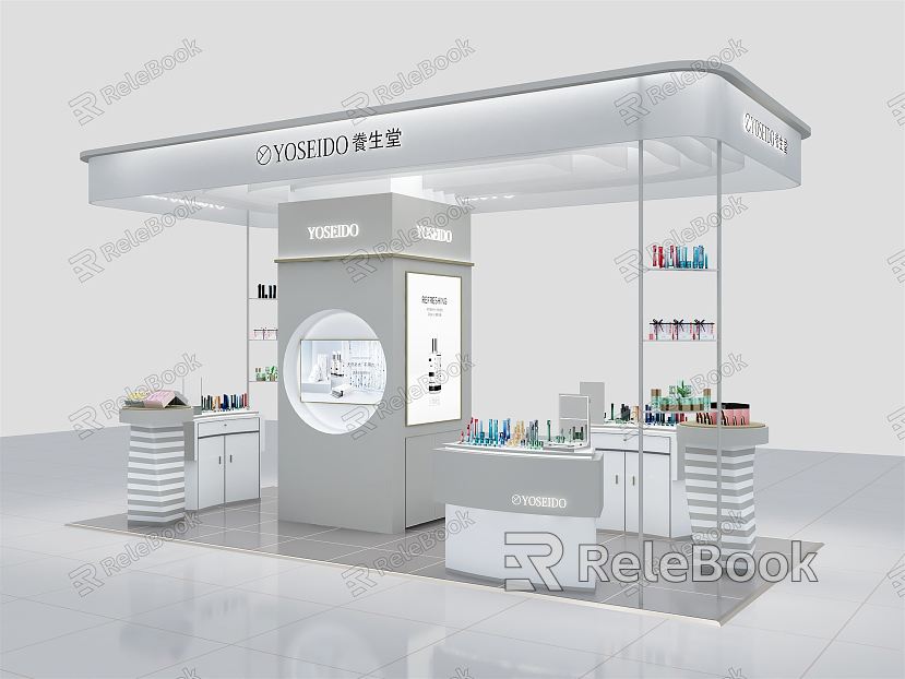 Modern cosmetics store Yangshengtang model