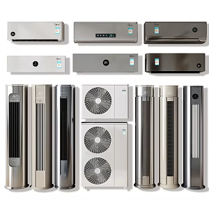 Modern air conditioning air conditioning combination 3d model