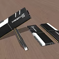 Cheese fantasy light halberd RGB desktop computer memory module 3d model
