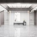 Modern Shower Sauna Interior Design With Marble Flooring And Ambient Lighting