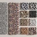 Modern Pebbles Small Stones Pebbles Pebbles Paving Gravel 3d model