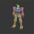 Transformers Gauda Warrior Gauda Mech Warrior Mech Soldier Machine Armor Mechanical Armor 3d model