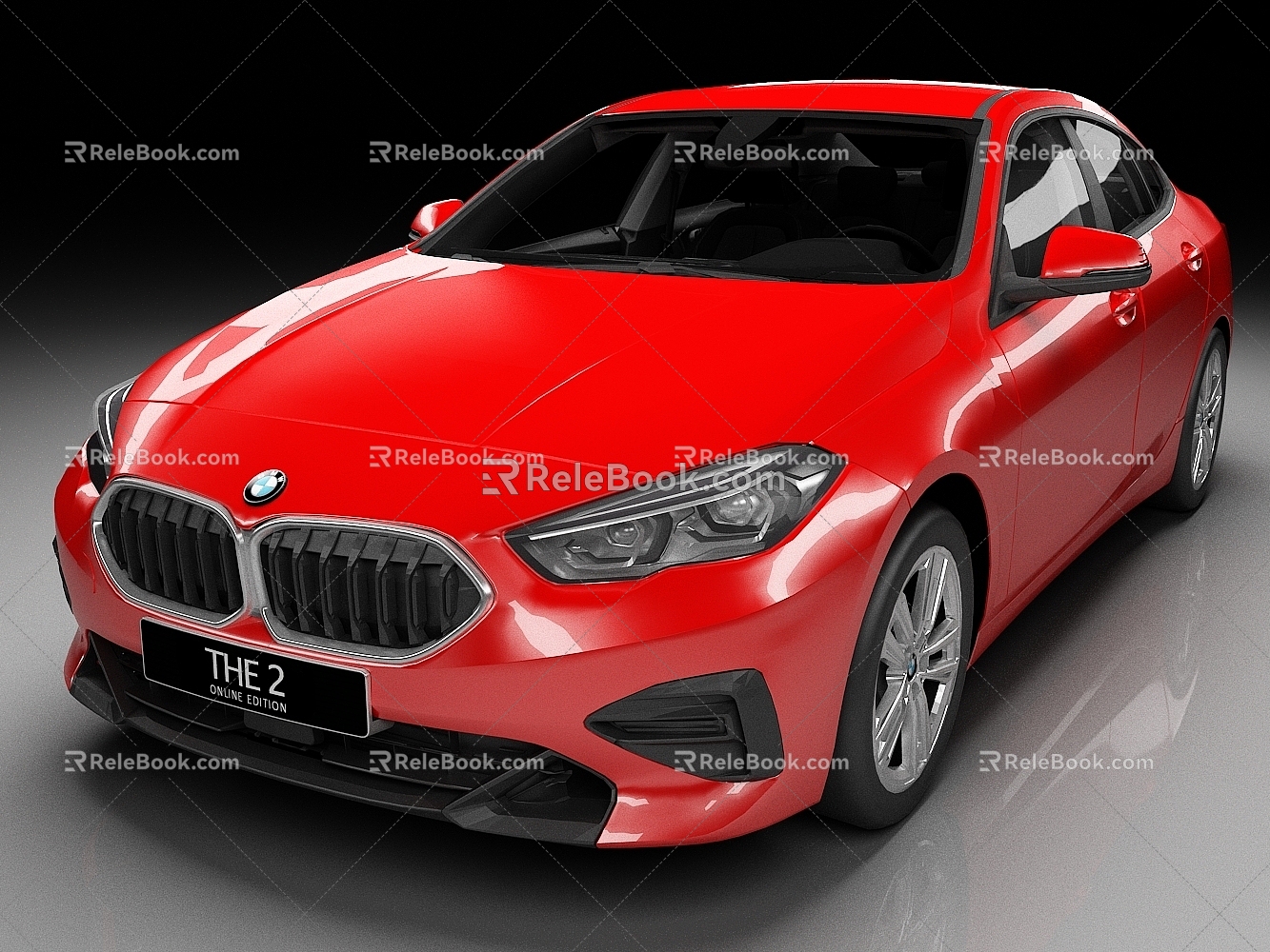 BMW 2 Series Luxury Car Car Car 2020 3d model