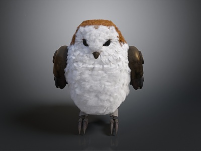 Modern Birds 3d model