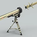 Red Arrow 12 Red Arrow -12 HJ-12 Portable Anti-Tank Missile 3d model