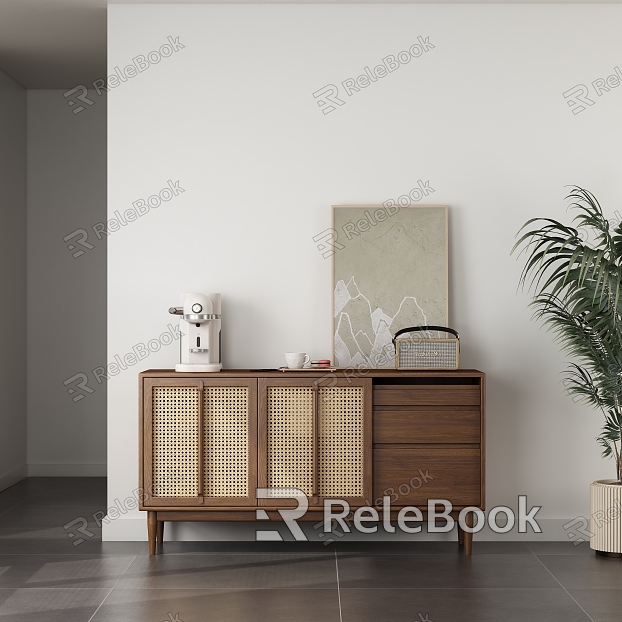 Quiet Sideboard Original Wood Sideboard model