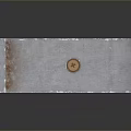 Sturdy Metal Hardware Tool with Screw Holes and Silver Surface Finish