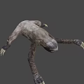 Realistic 3D Sloth Character Model For Game And Movie Animations