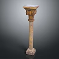 Columns Stone Columns Stone Columns Old Columns Roman Columns Roman Columns Classical Columns Greek Columns 3d model
