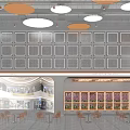 Wanda International Cinema Interior With Ticket Counter Snacks And Seating