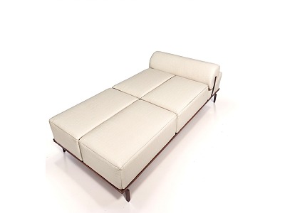 Furniture Sofa Coffee Table Combination 3d model