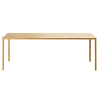 Nordic Dining Table Minimalist Dining Table Log Dining Table Square Dining Table Oak Dining Table 3d model