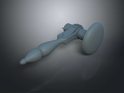Professional Hardware Tool With Durable Metal Construction And Adjustable Head Design 3d model