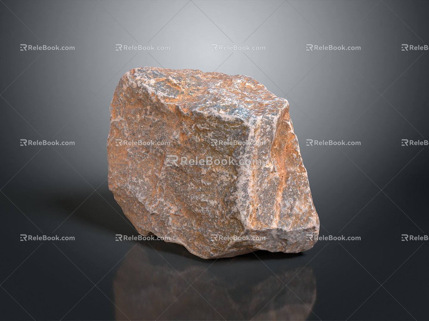 Stone Rock Stone Stone Appreciation Stone Strange Stone Ore Realistic 3d model