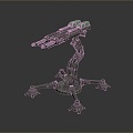 laser tower turret turntable sci-fi tower defense game tower defense sci-fi turret game turret game turret 3d model